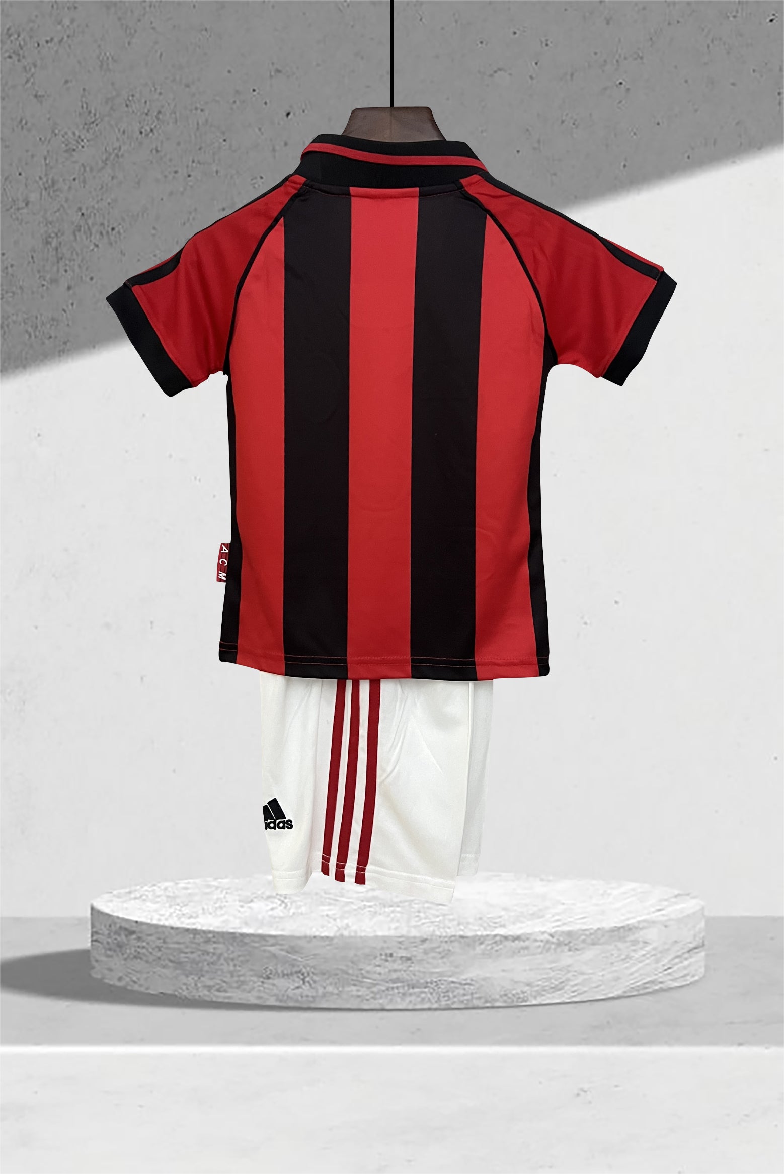 Ac Milan 1998-1999 Hjemmedrakt Mini-Kit Barn