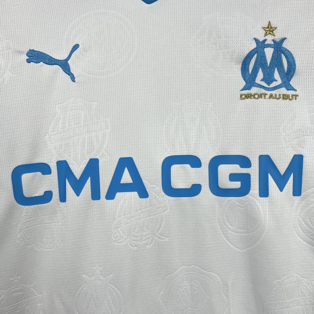Olympique de Marseille 2025–2026 Hjemmedrakt