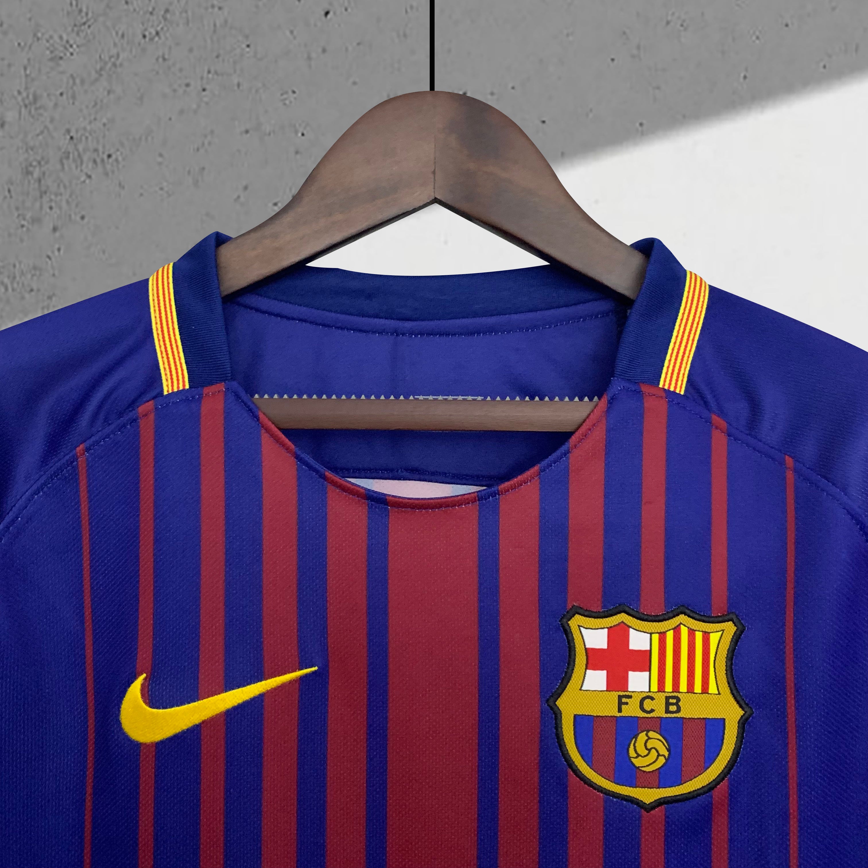 Barcelona 2017–2018 Hjemmedrakt Langermet