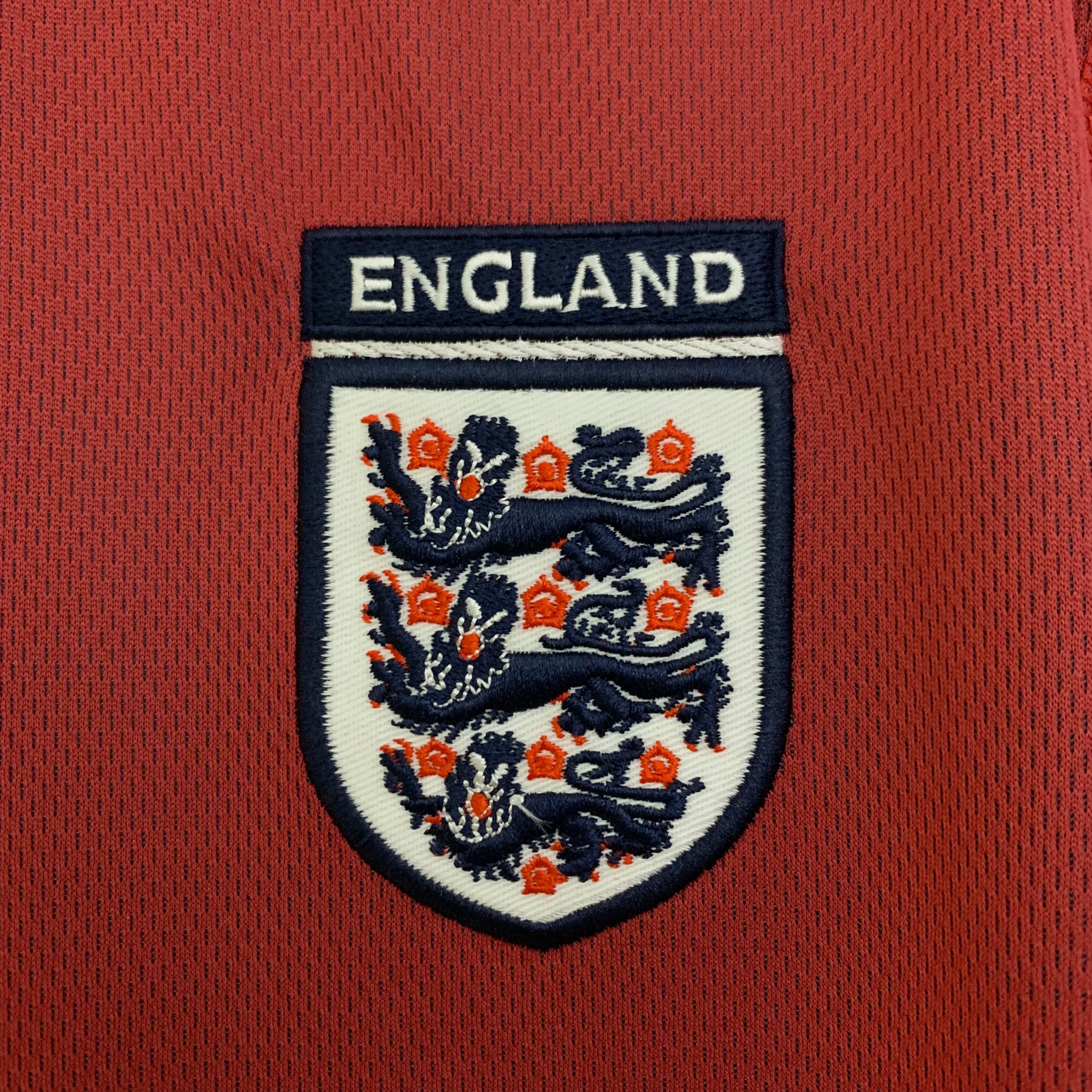 England 2002 VM Bortedrakt