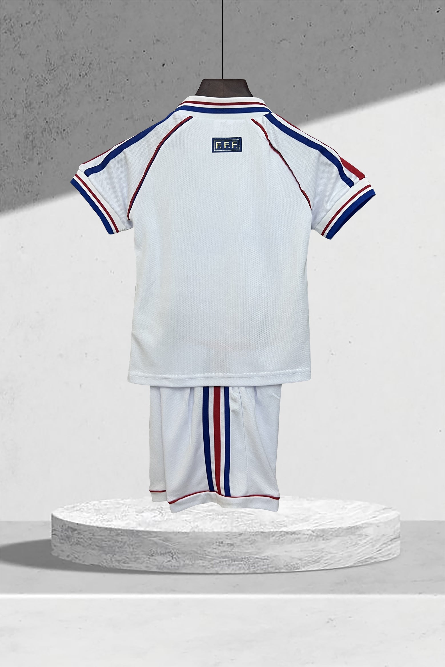 Frankrike 1998 VM Bortedrakt Mini-Kit Barn