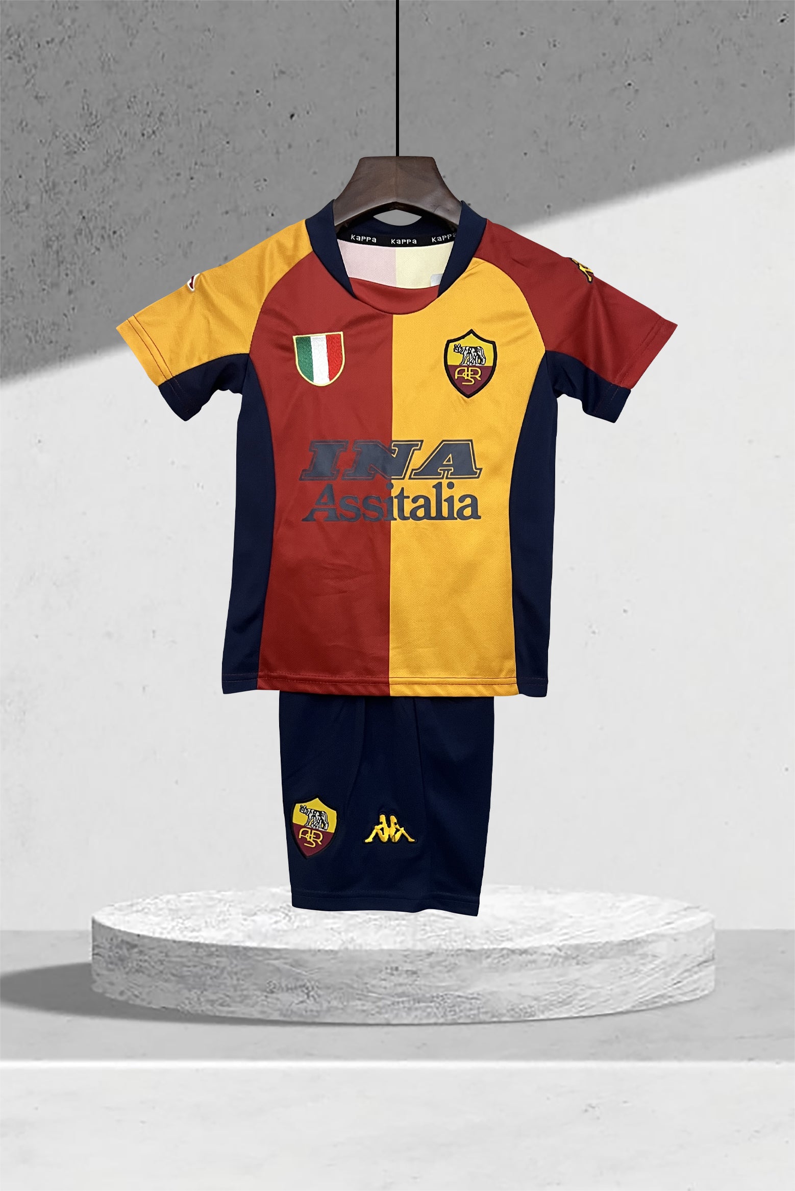 AS Roma 2000–2001 Hjemmedrakt Mini-Kit Barn