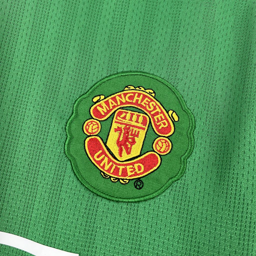 Manchester United 2007-2008 Keeperdrakt Kortermet